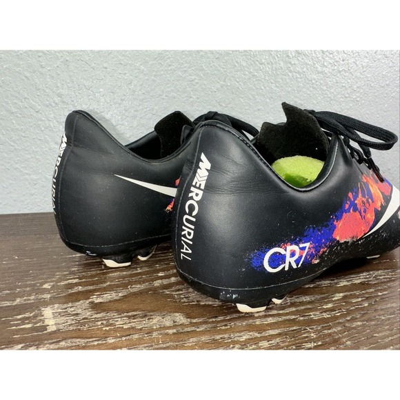Nike Mercurial Victory V CR7 TF Turf Soccer Futbol Shoes 684878-018 US 6Y - Picture 4 of 10